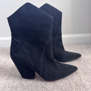 Dolce Vita Nestly Western Ankle Boot Black 6.5